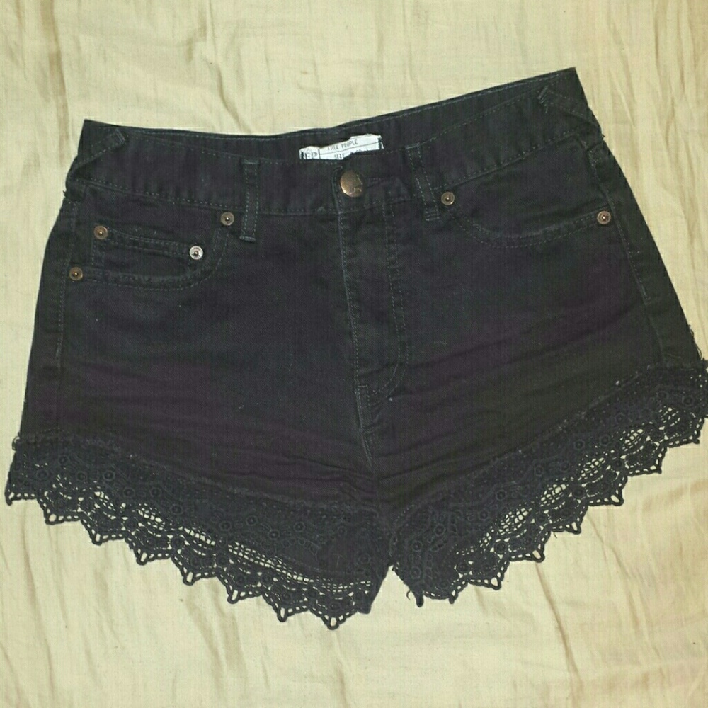 《Free people》 black shorts size:25